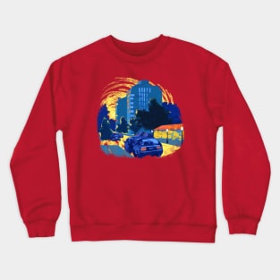 Urban Sunset Crewneck Sweatshirt